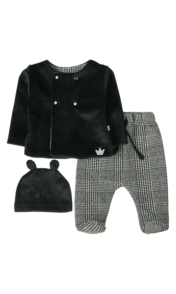 Boys Night Suit With Cap - 0319063