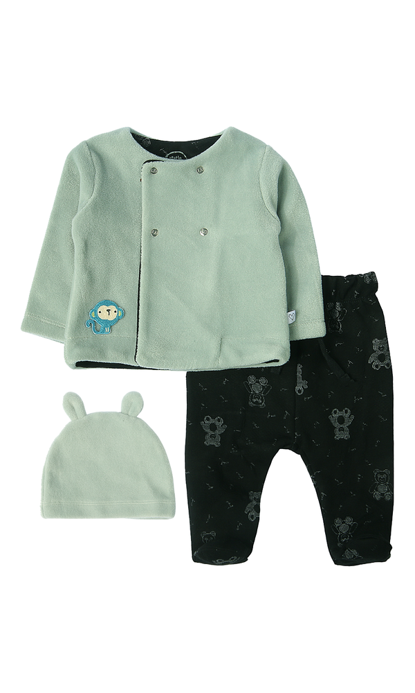 Boys Night Suit With Cap - 0319067