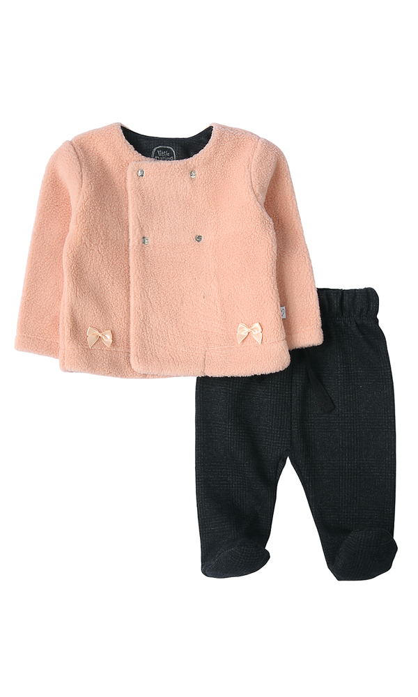 Girls Night Suit With Cap - 0319071