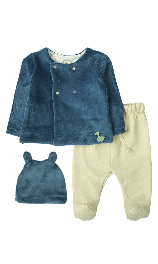Boys Night Suit With Cap - 0319073