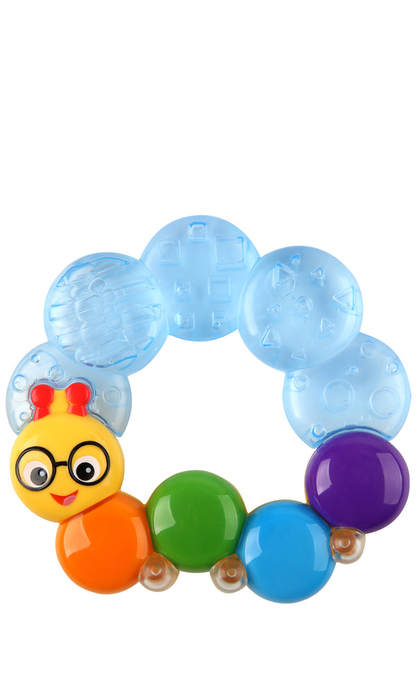 Teether-Pillar Rattle Toy