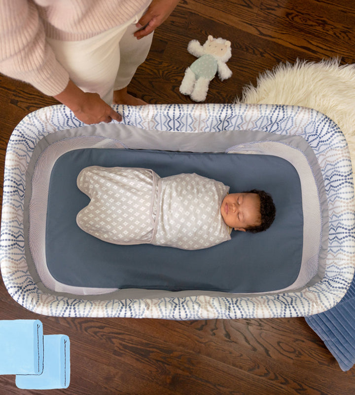 Ingenuity Foldaway Rocking Bassinet Classic - Crosby - Portable Foldin ...
