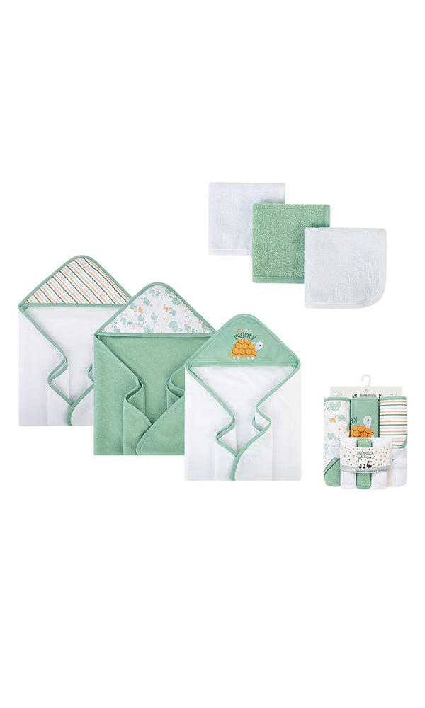 6 Pcs Bath Towel & Washcloth Set - 0294916