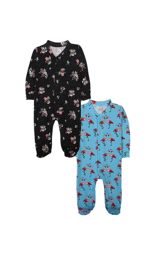 Girls Sleep Suit Pack Of 2 - 0291652