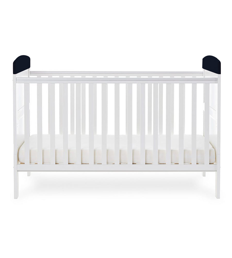 MQ 1201 White Blue Harmison Cot Bed Zubaidas Online