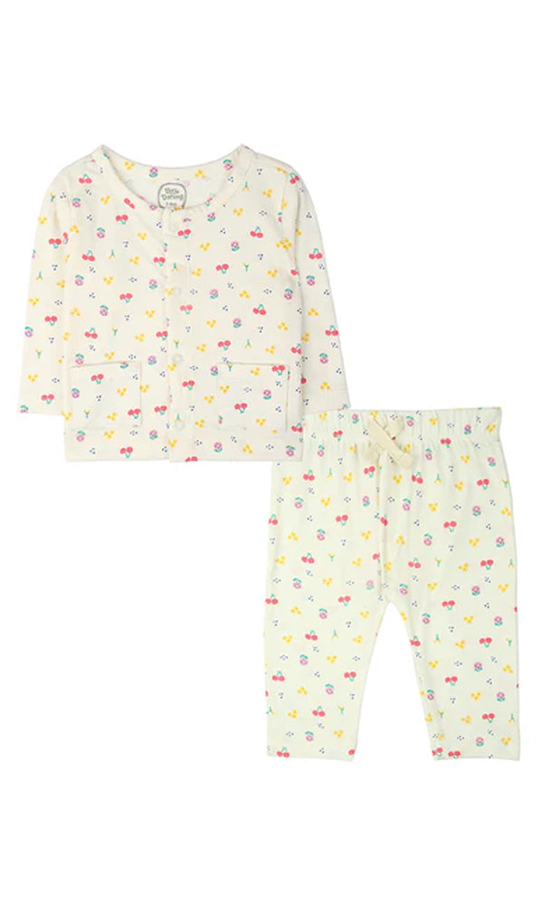 Girls 2 Pcs Night Suit - 0292241