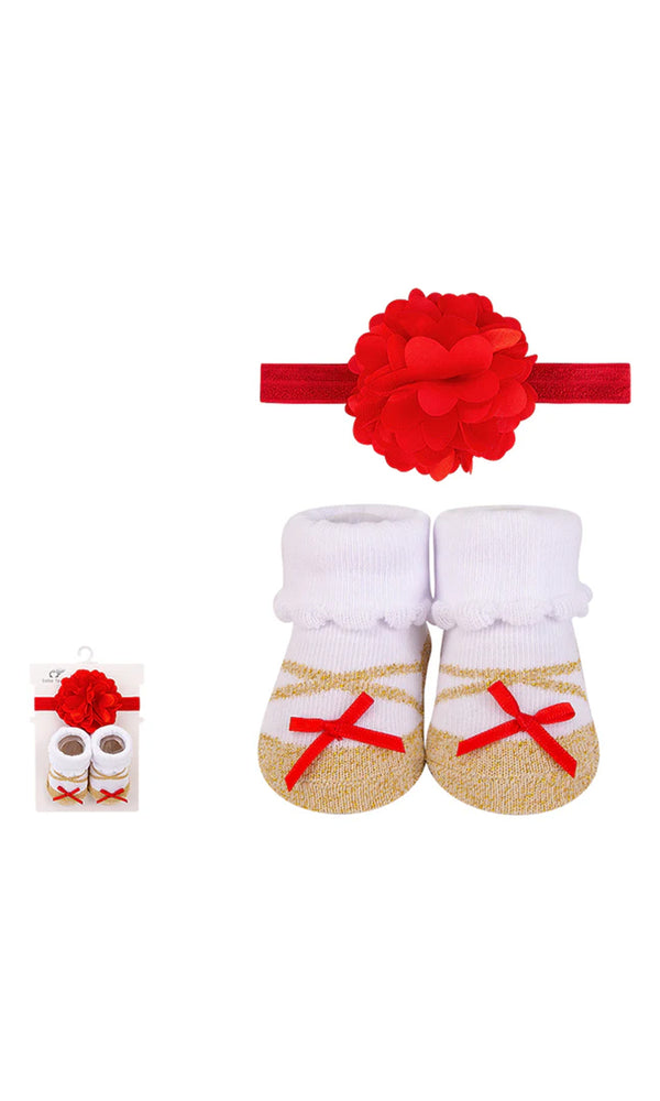 Girls Socks & HeadBand Set - 0295081