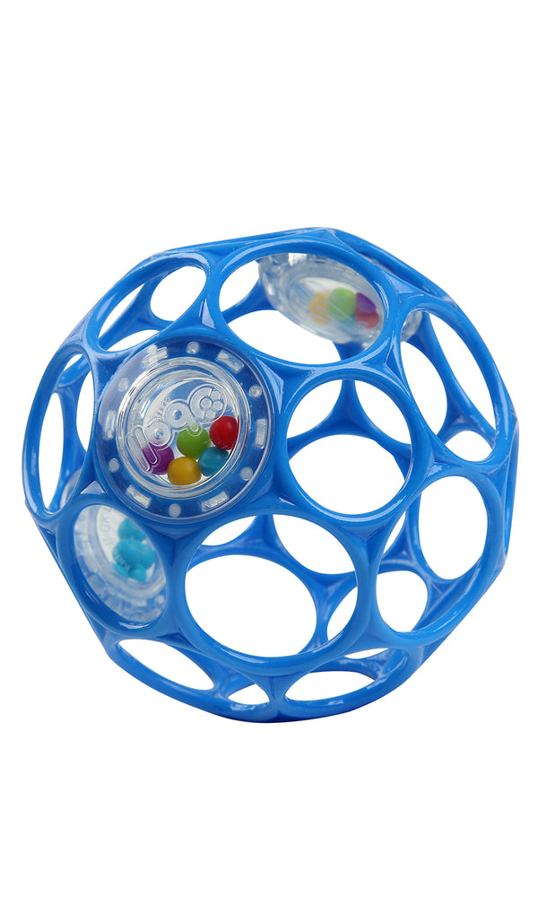 Oball Rattle Easy-Grasp Toy - Blue