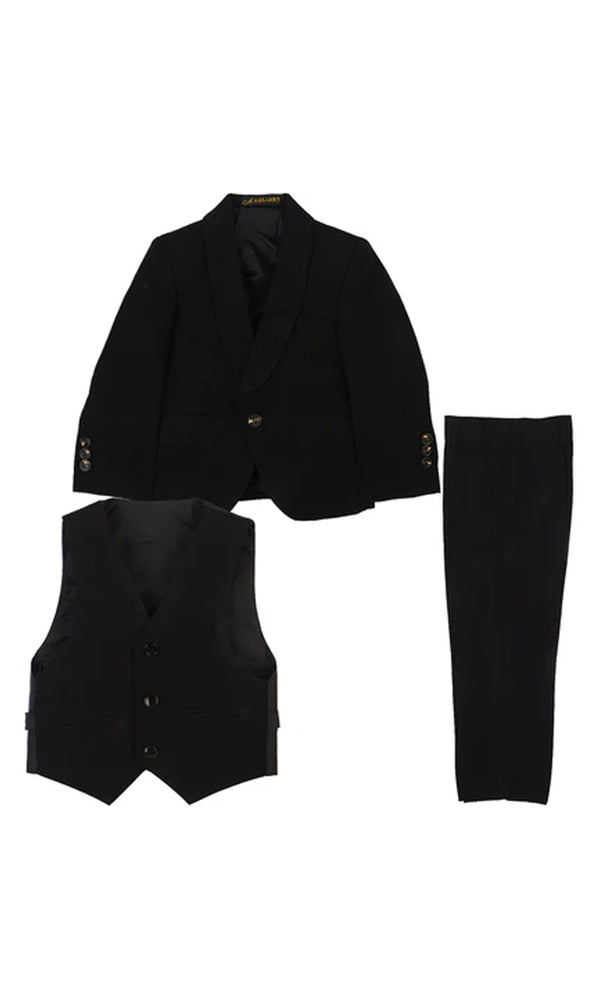 Boys 3 Pcs Coat Suit - 0294362