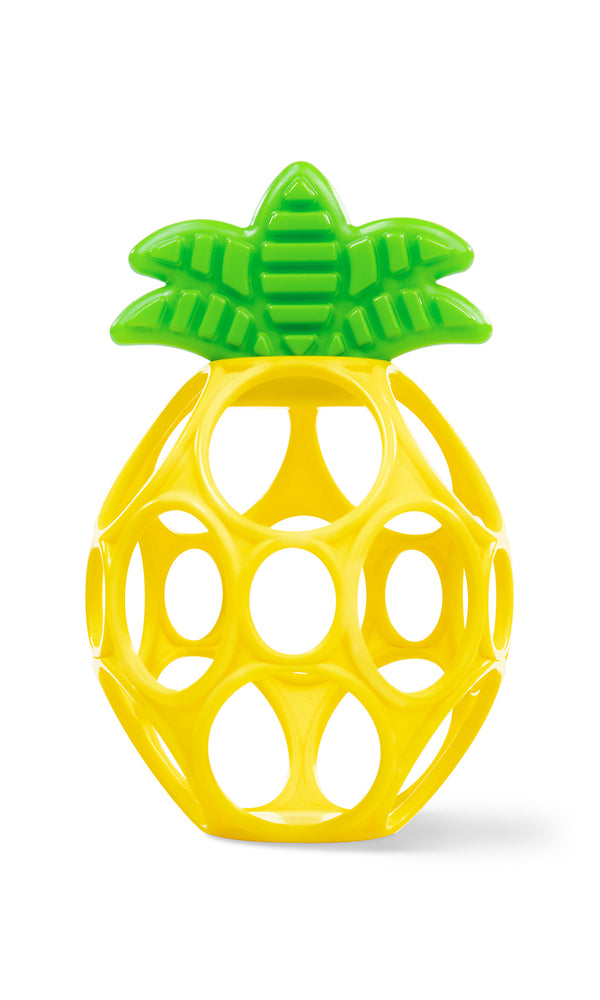 Hold My Own Easy-Grasp Teether Toy – Pineapple