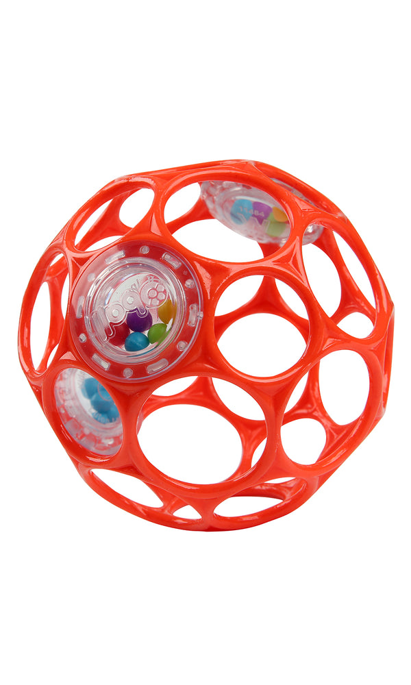 Oball Rattle Easy-Grasp Toy - Red