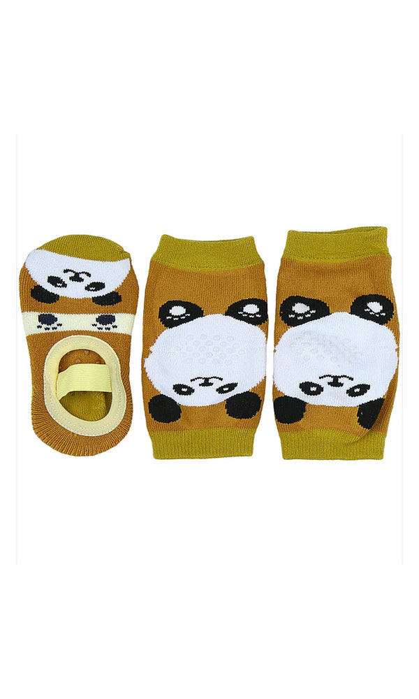 Baby Booties + Knee Pad Set - 0249712