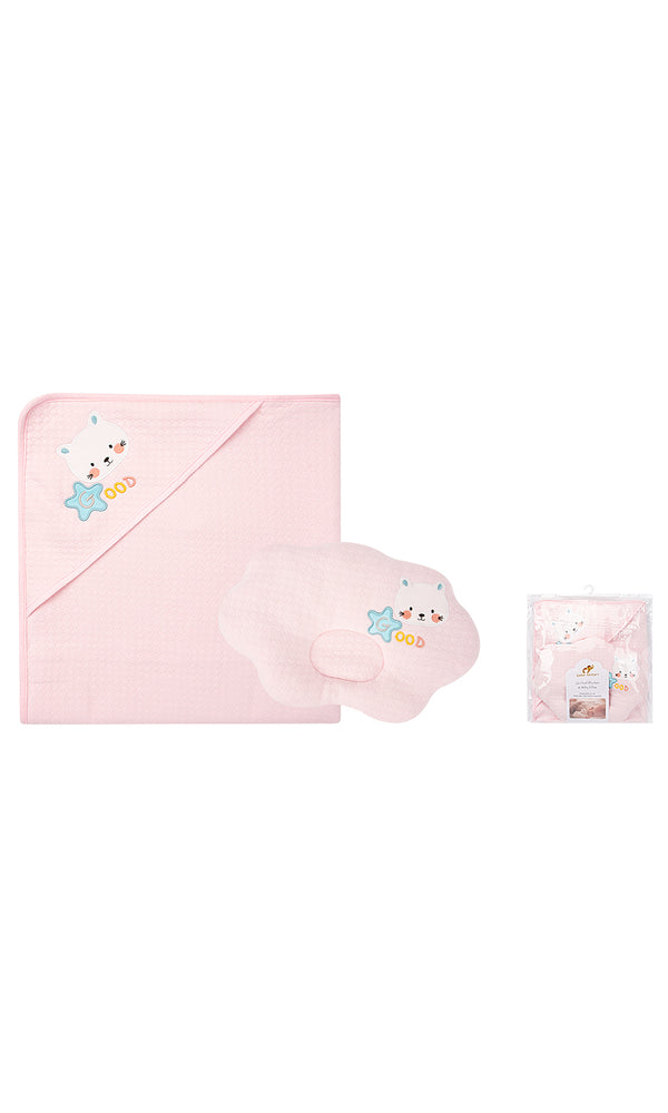 Hooded Blanket & Pillow Set - 0317984