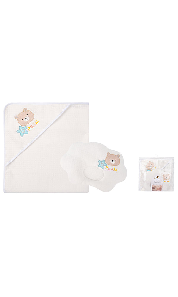 Hooded Blanket & Pillow Set - 0317983