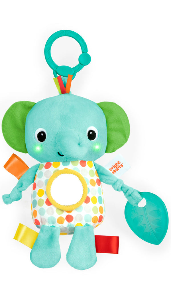 Bright Starts Huggin Lights Musical Light Up Toy - Elephant