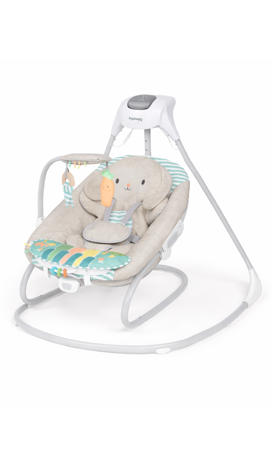 Ingenuity SimpleComfort Piano Playtime 2-in-1 Baby Swing & Rocker ...
