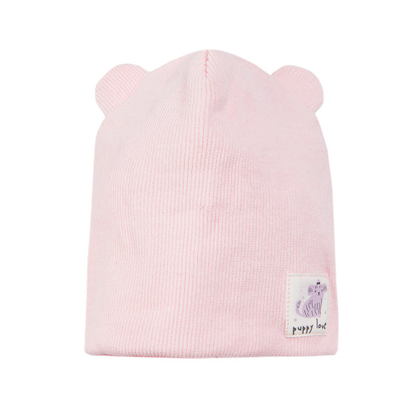 Girl's Cap Striped Light Pink CC CAG2500325