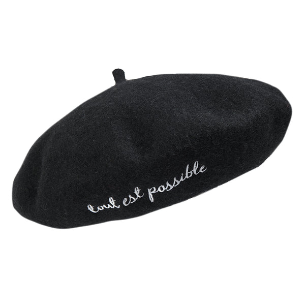 Girls Beret Black CC CAG2532350