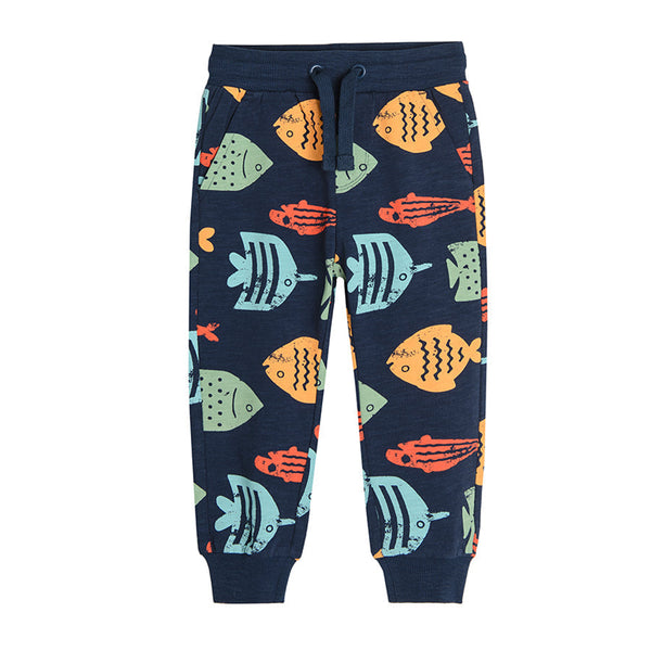 Boy's Sweat Pants Navy Blue