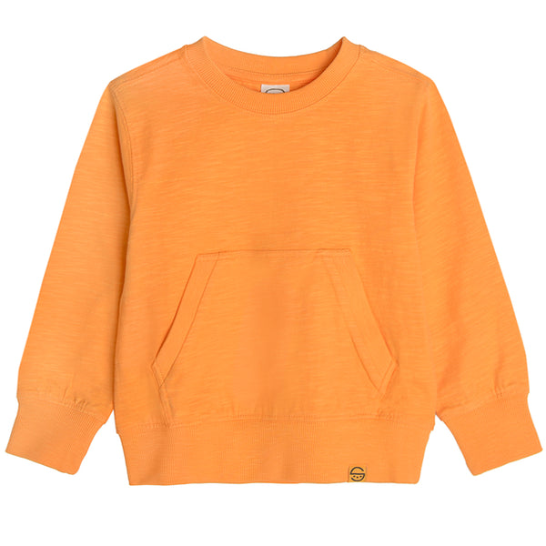 Boy's Orange Sweatshirt CC CCB2412898