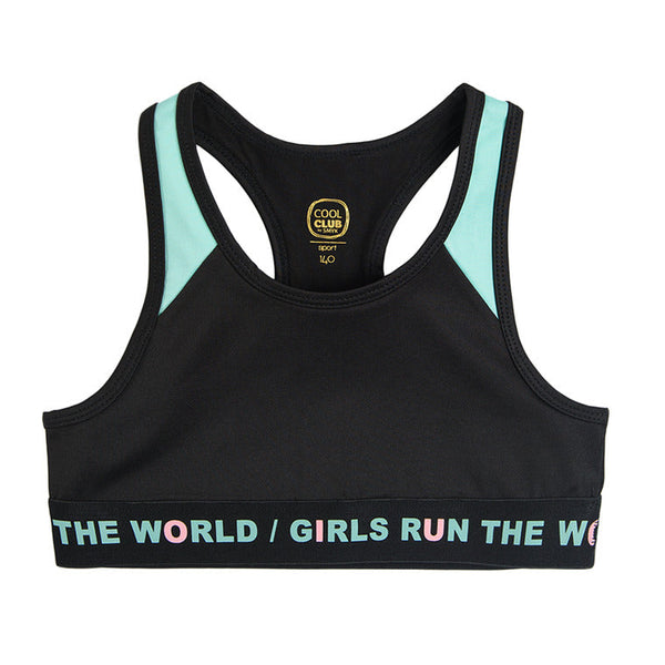 Girls Sports Top Black CC CCG2521220