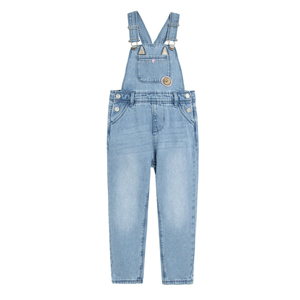 Girl's Denim Dangri Denim