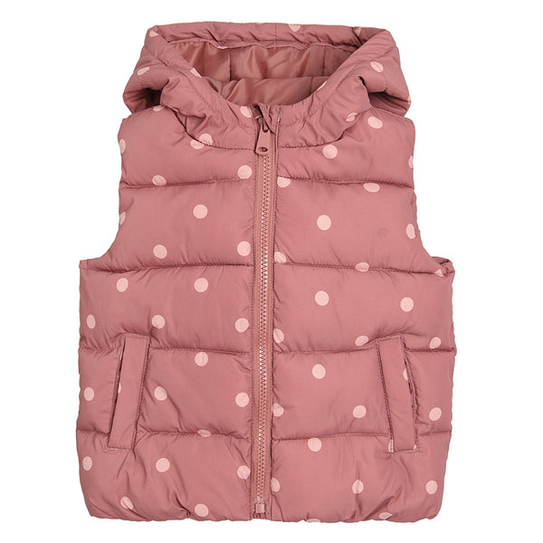 Girl's Jacket With a Hood Dark Pink CC COG2510715