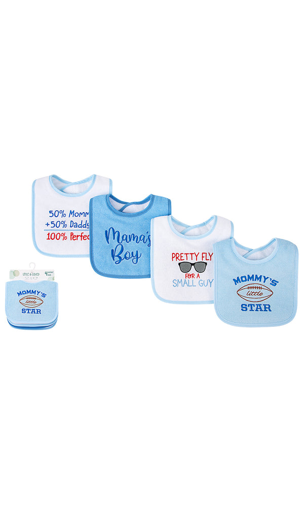 Bibs Pack Of 4 - 0317904