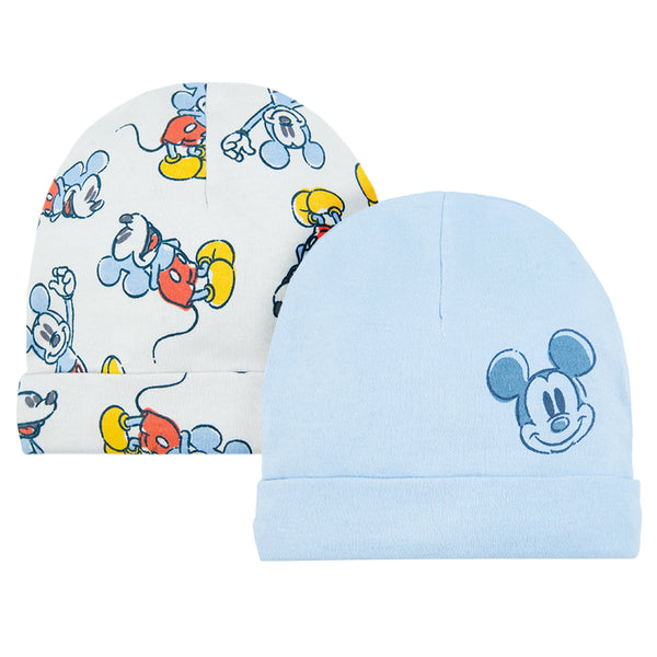 Boy's Hat Gray Blue Mickey Mouse Set 2 Pcs CC LAB2500537 00