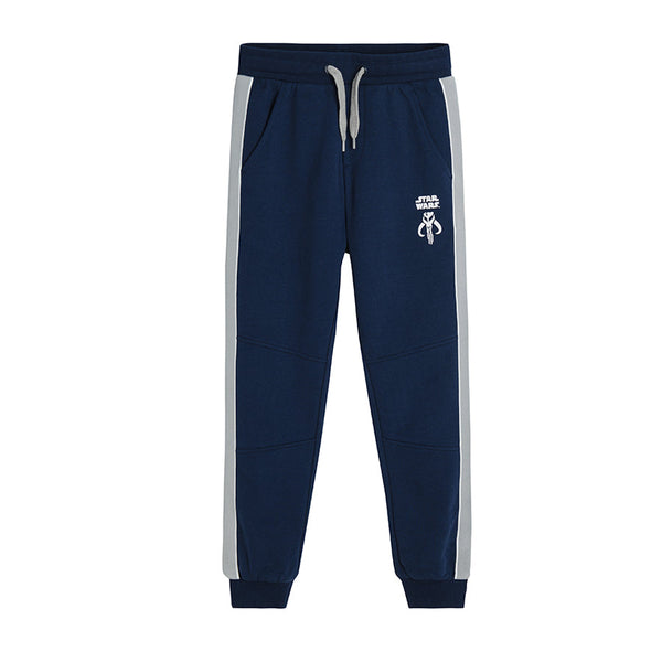 Boys Sweat Pants Navy Blue Star Wars