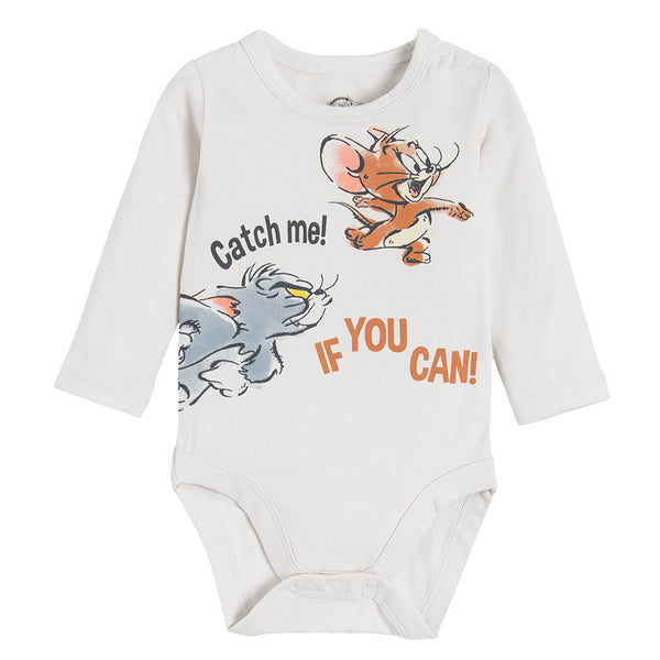 Boy's Body with Long Sleeves Gray Tom & Jerry CC LCB2500063