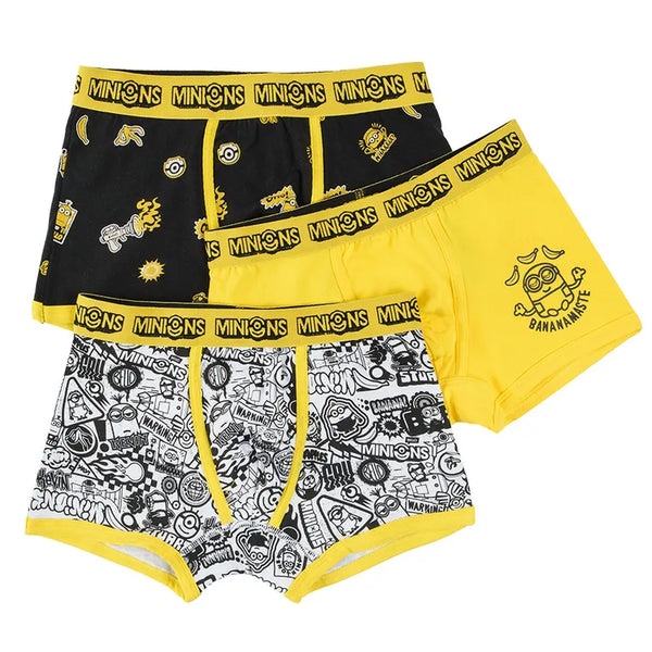 Boy's Boxer Briefs Mix Minions Set 3 Pcs