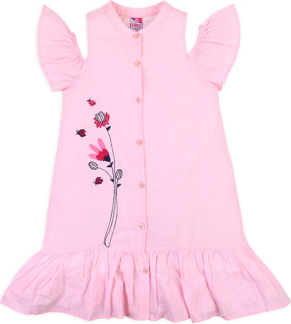 Girls Cotton Dress - 0236947