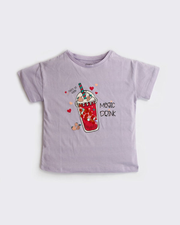 Girls Graphic T Shirt - 0246154