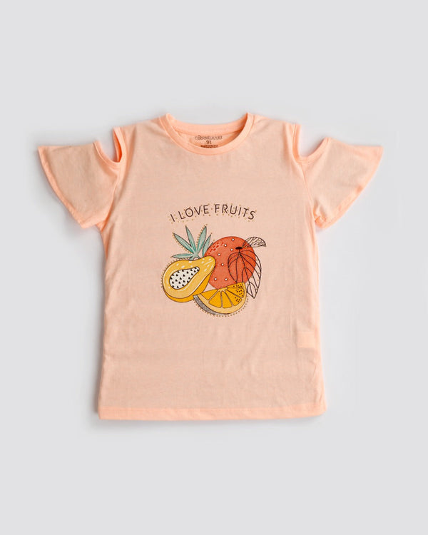 Girls Graphic T Shirt - 0246192
