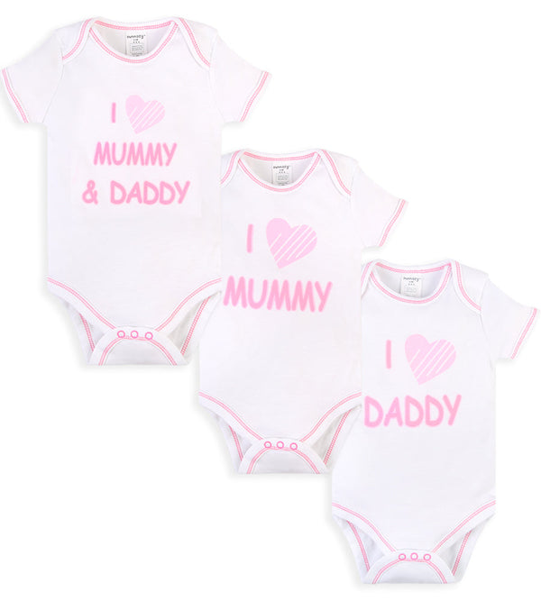 Girls Bodysuit Pack of 3 - 0265543