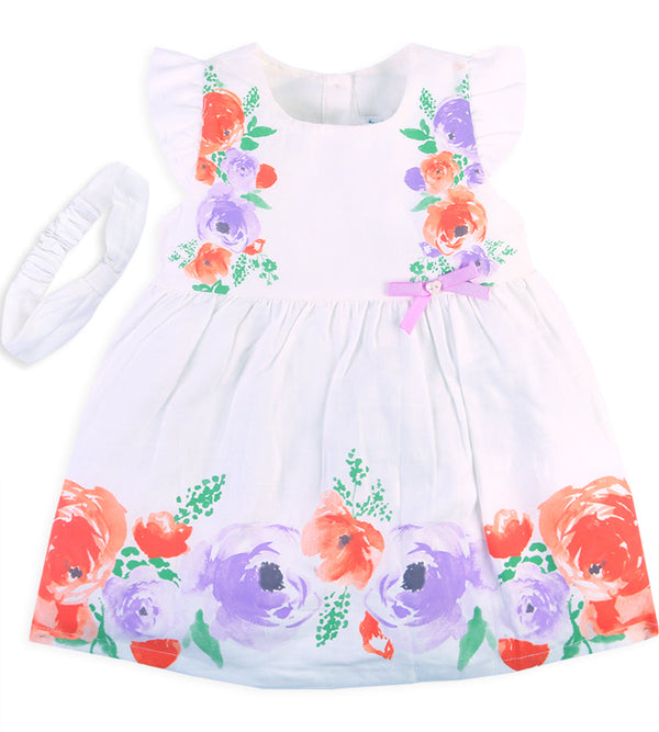 Girls Cotton Dress - 0267591