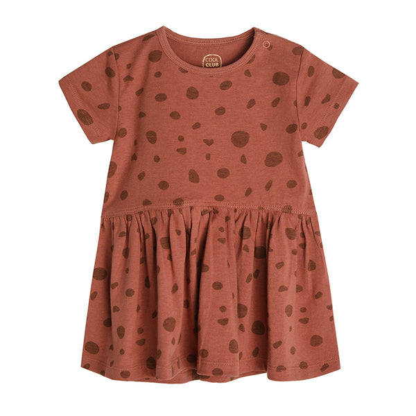 Girl's Dress with Short Sleeves CC CCG2401388