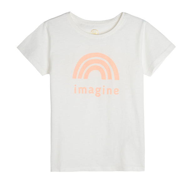 Girl's T-shirt, white, Imagine CC CCG2420896