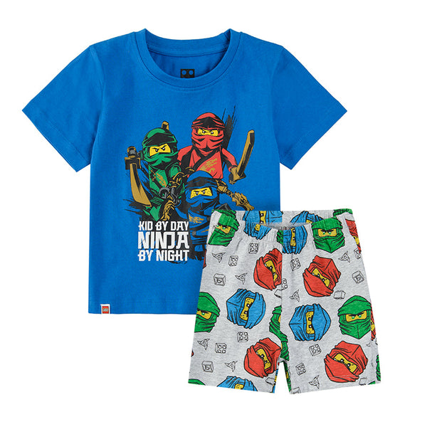 Pajamas for Boy's Blue &amp; Gray LEGO Ninjago CC LUB2411506