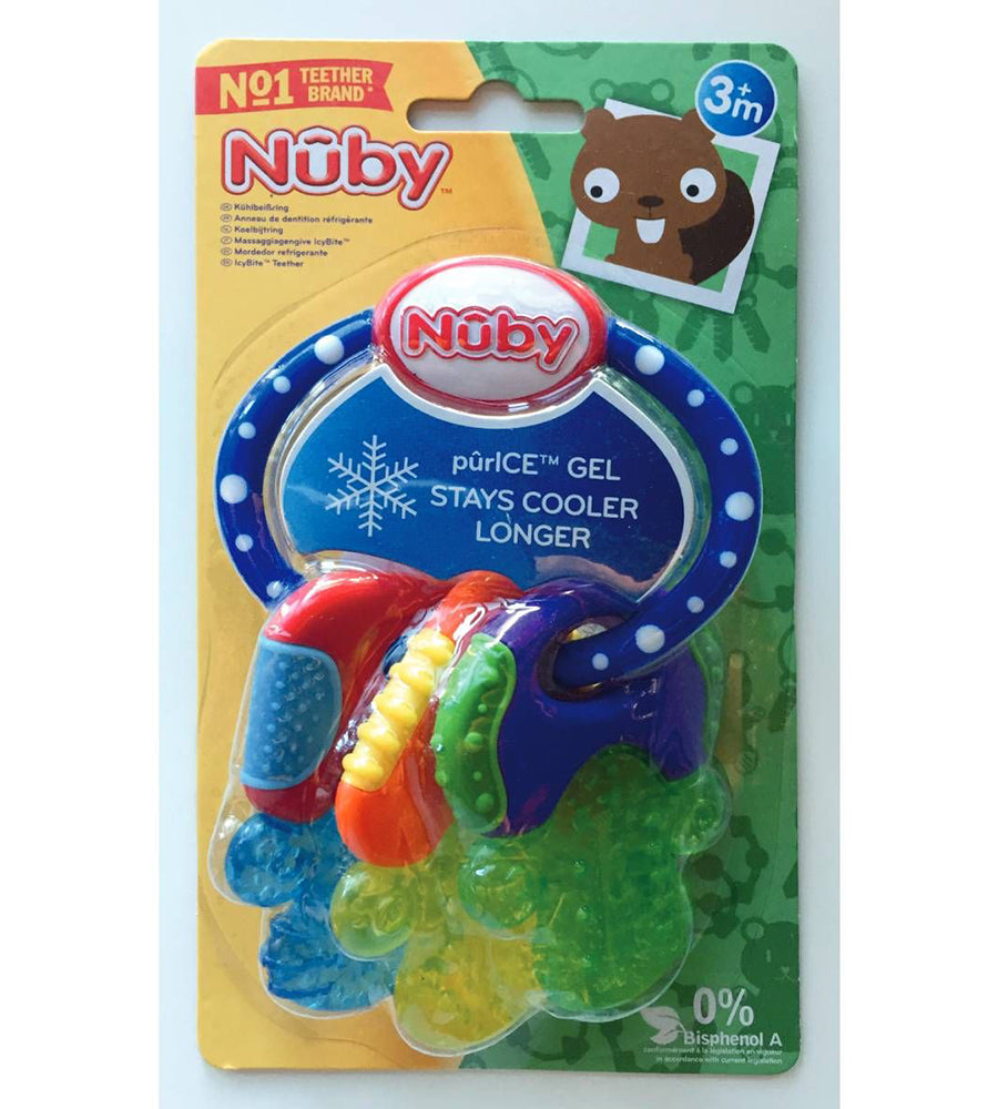 Nuby Icy Bite Teether 3m+ – Zubaidas Online