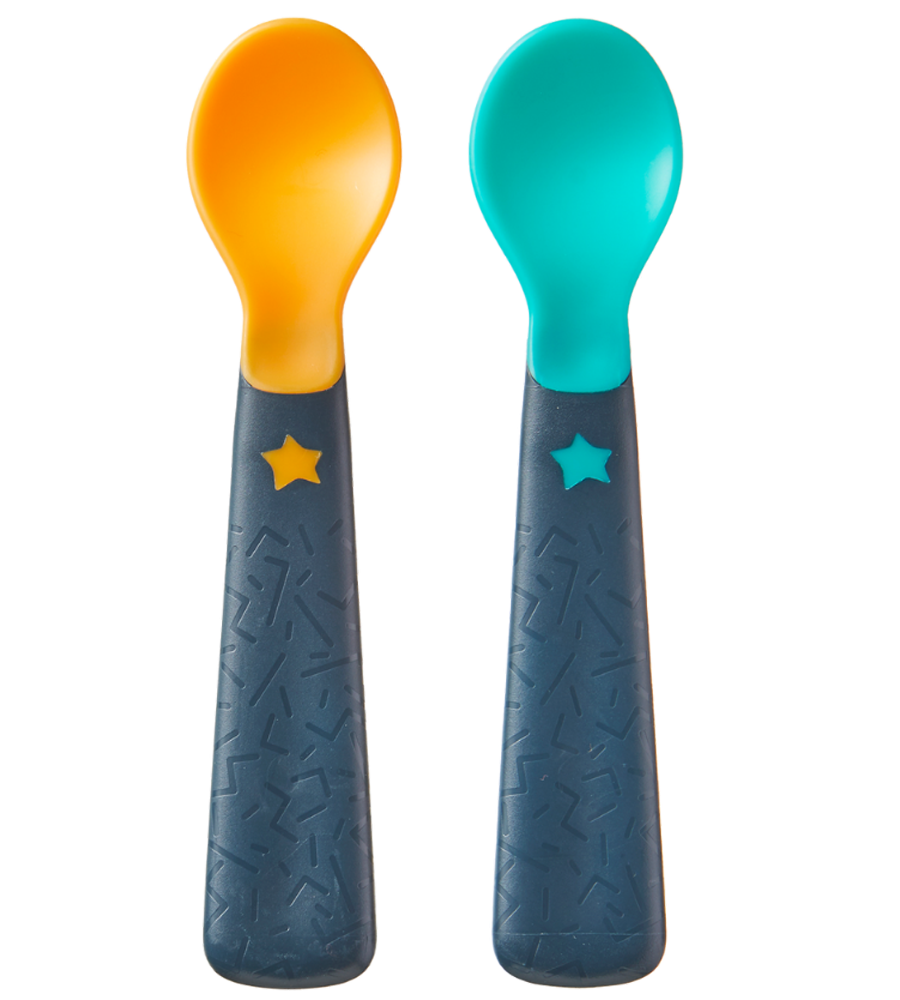 Weaning Spoon Easy Grip 2PK Tommee Tippee 446824 Zubaidas Online