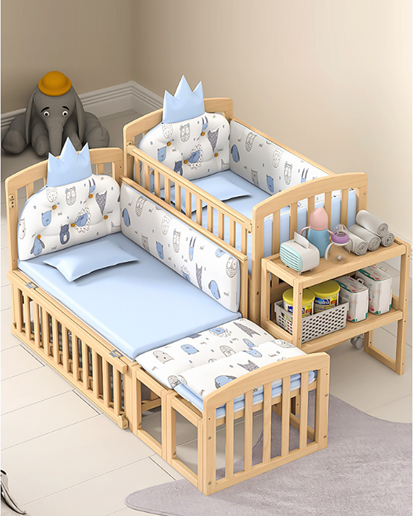 Mom Squad Baby Cot (Natural) WBB Z29 (0242600) Zubaidas Online